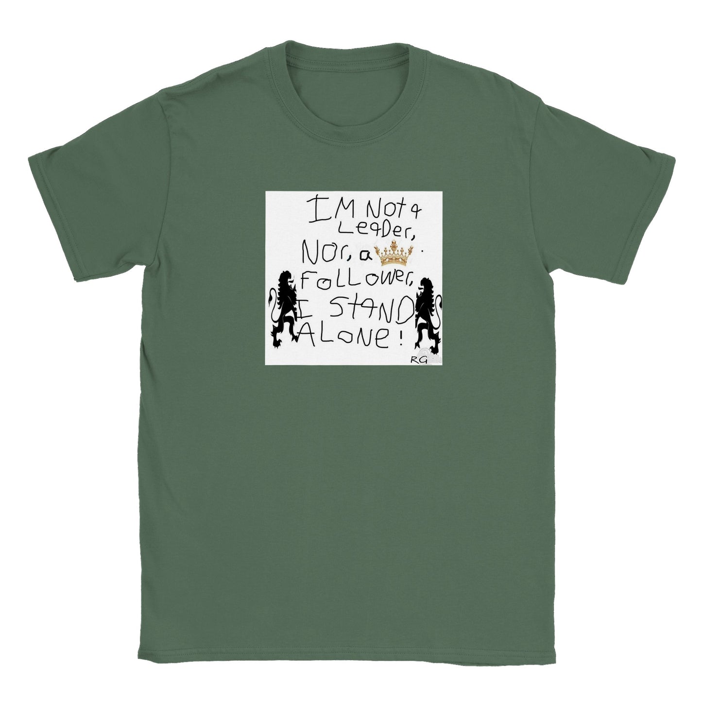 RG Original #2 I stand alone . Classic Unisex Crewneck T-shirt