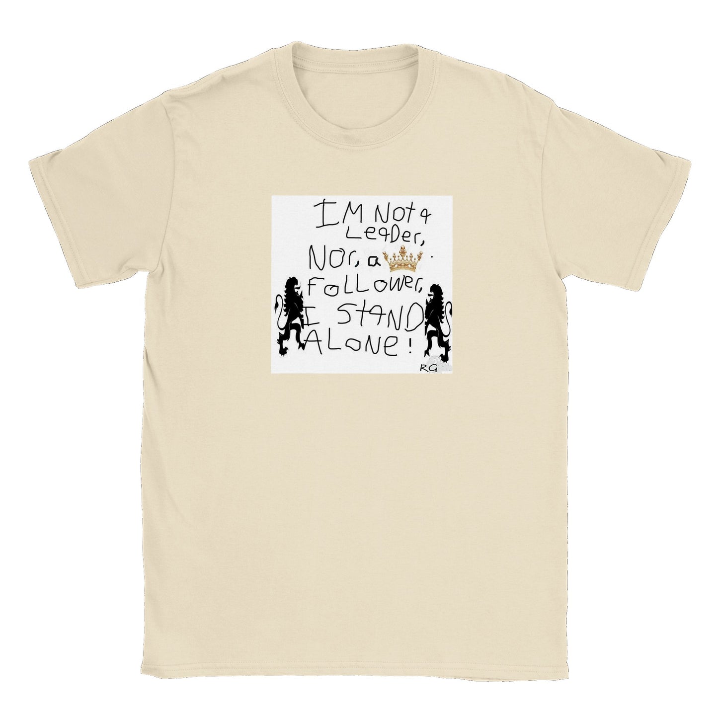 RG Original #2 I stand alone . Classic Unisex Crewneck T-shirt