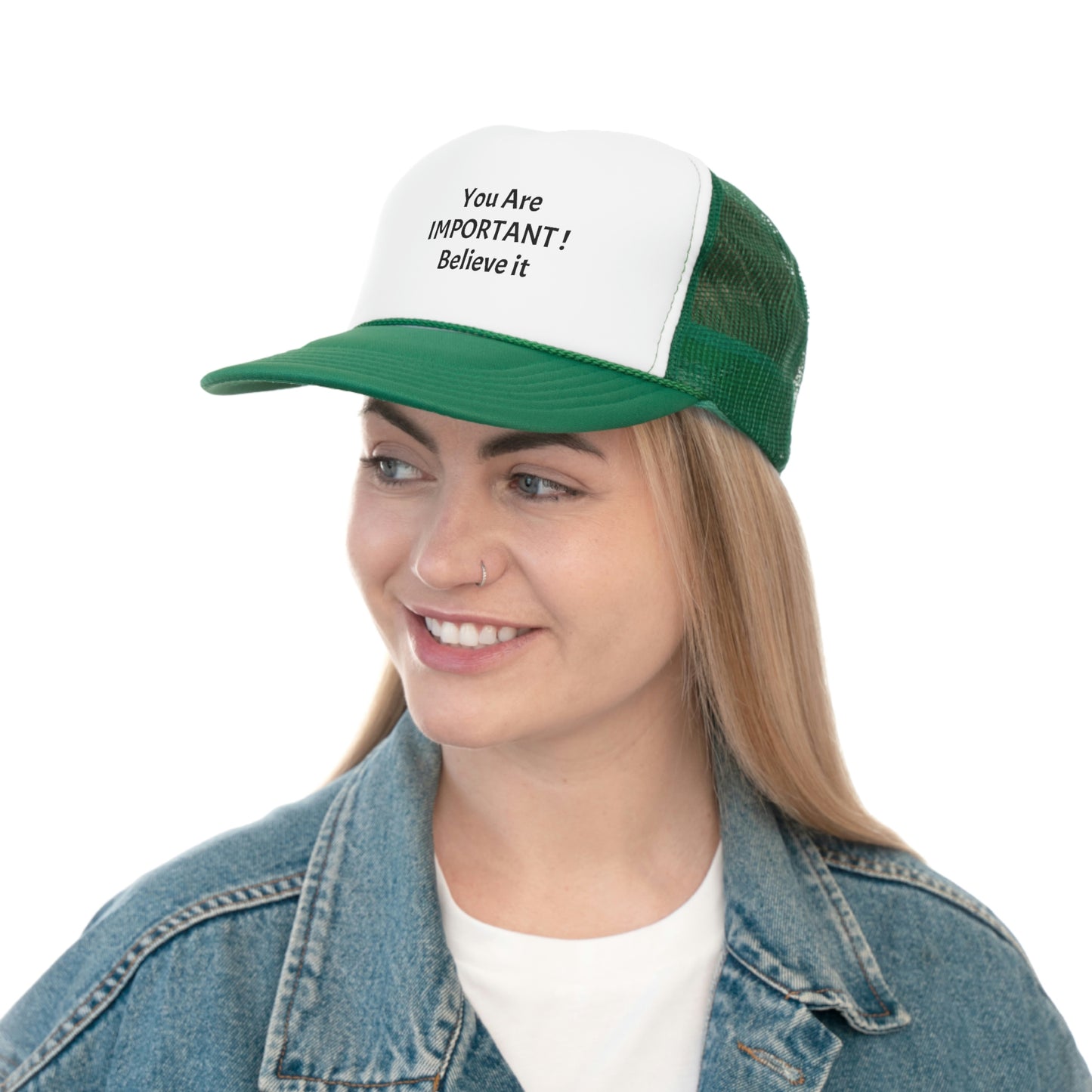 You Are Important! Trucker Caps