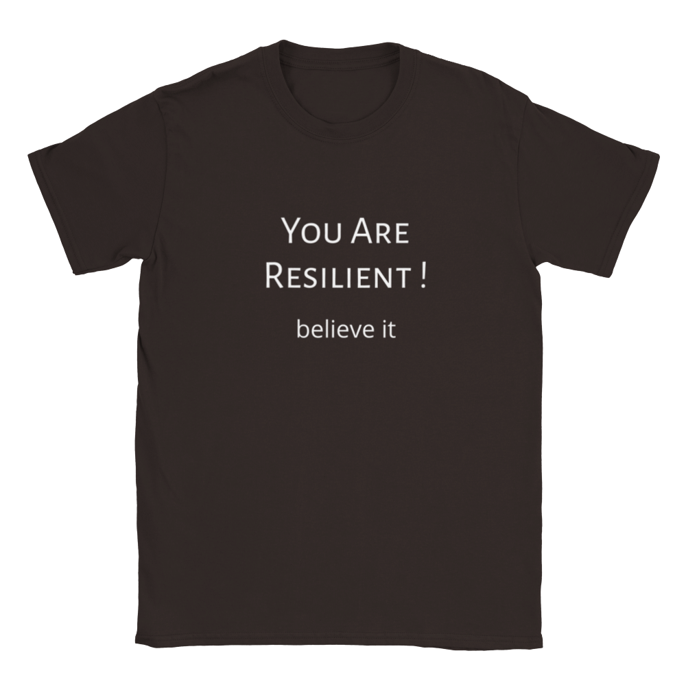You are Resilient! Classic Kids Crewneck T-shirt. Wear it and share it forward