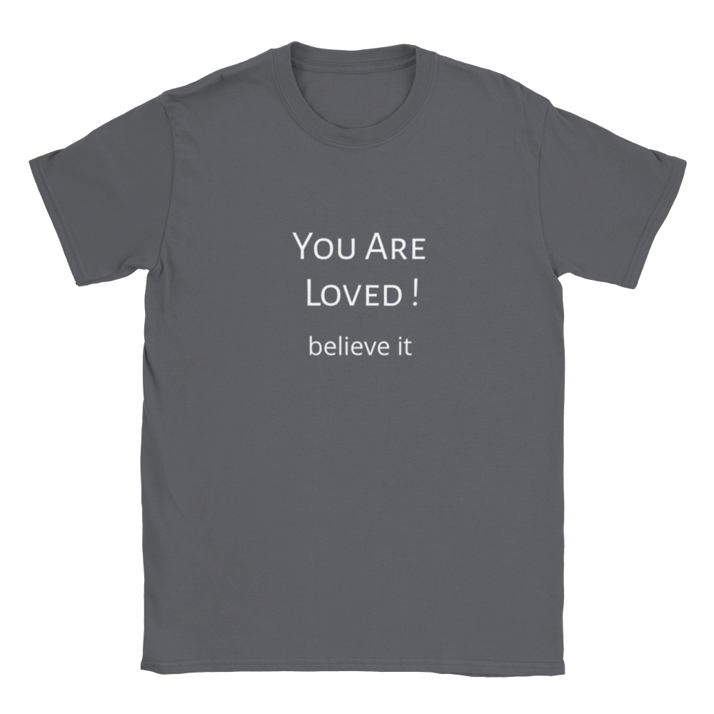 You are Loved! Classic Kids Crewneck T-shirt. Wear it and share it forward.
