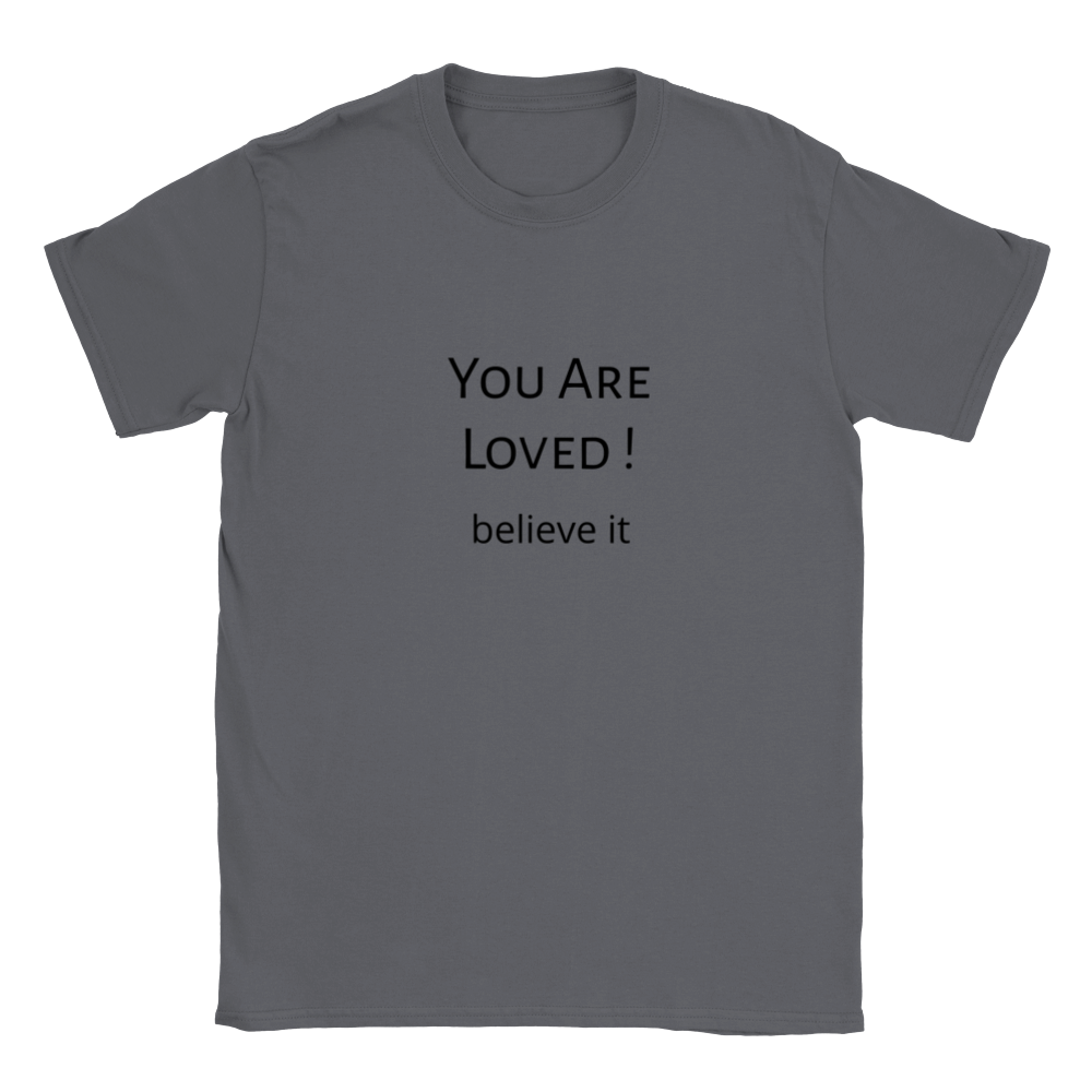 You are Loved! Classic Kids Crewneck T-shirt. Wear it and share it forward.