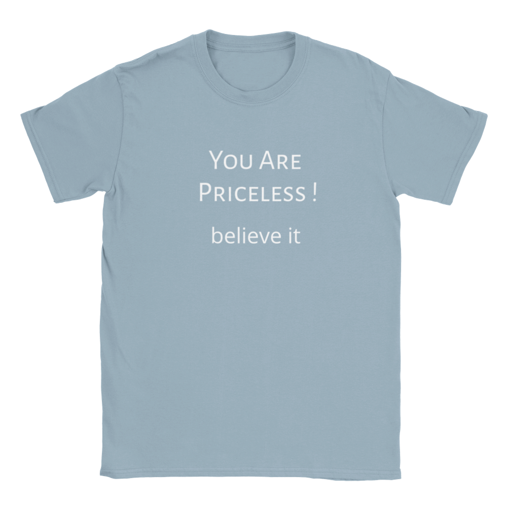 You Are Priceless! Classic Kids Crewneck T-shirt