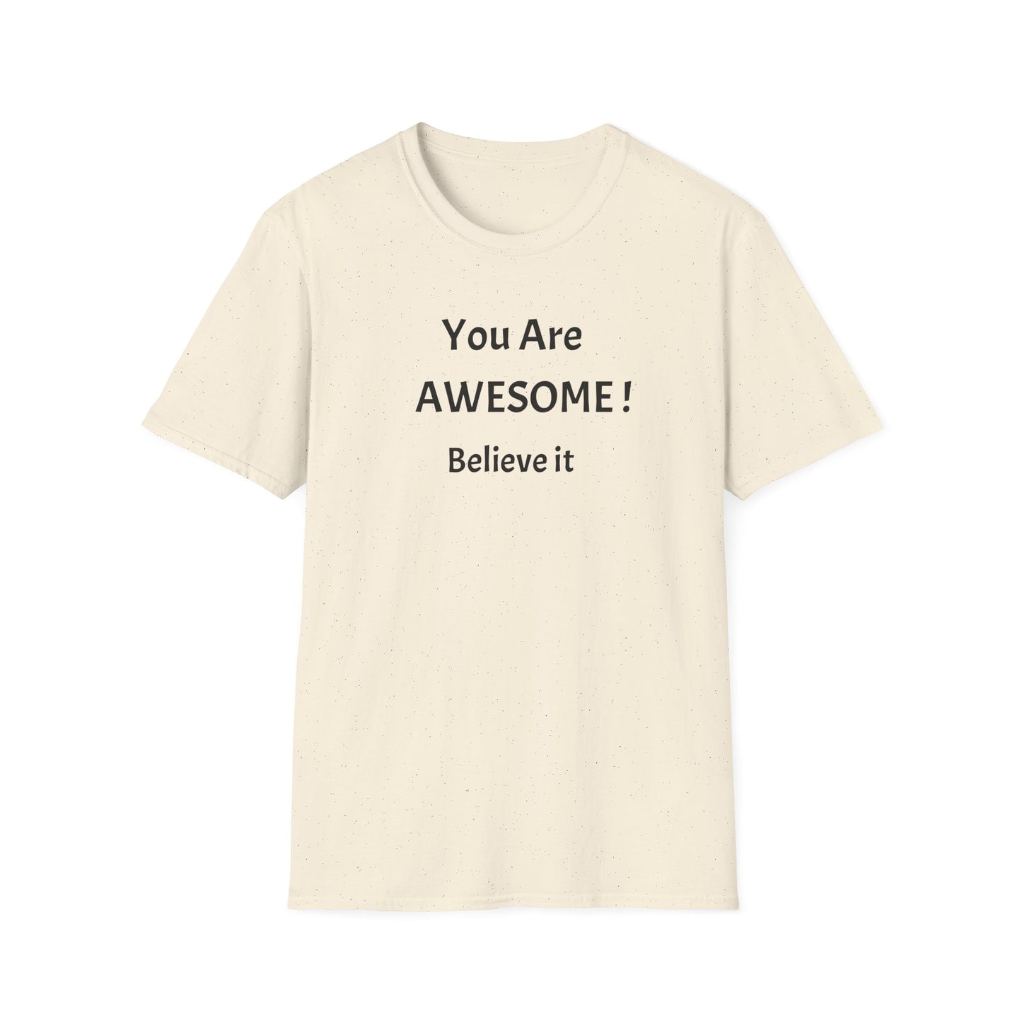You Are AWESOME! Believe It —T-Shirt