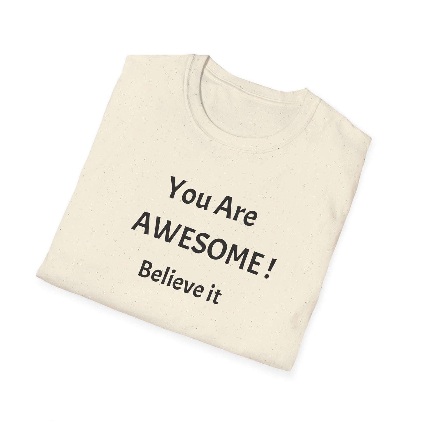 You Are AWESOME! Believe It —T-Shirt