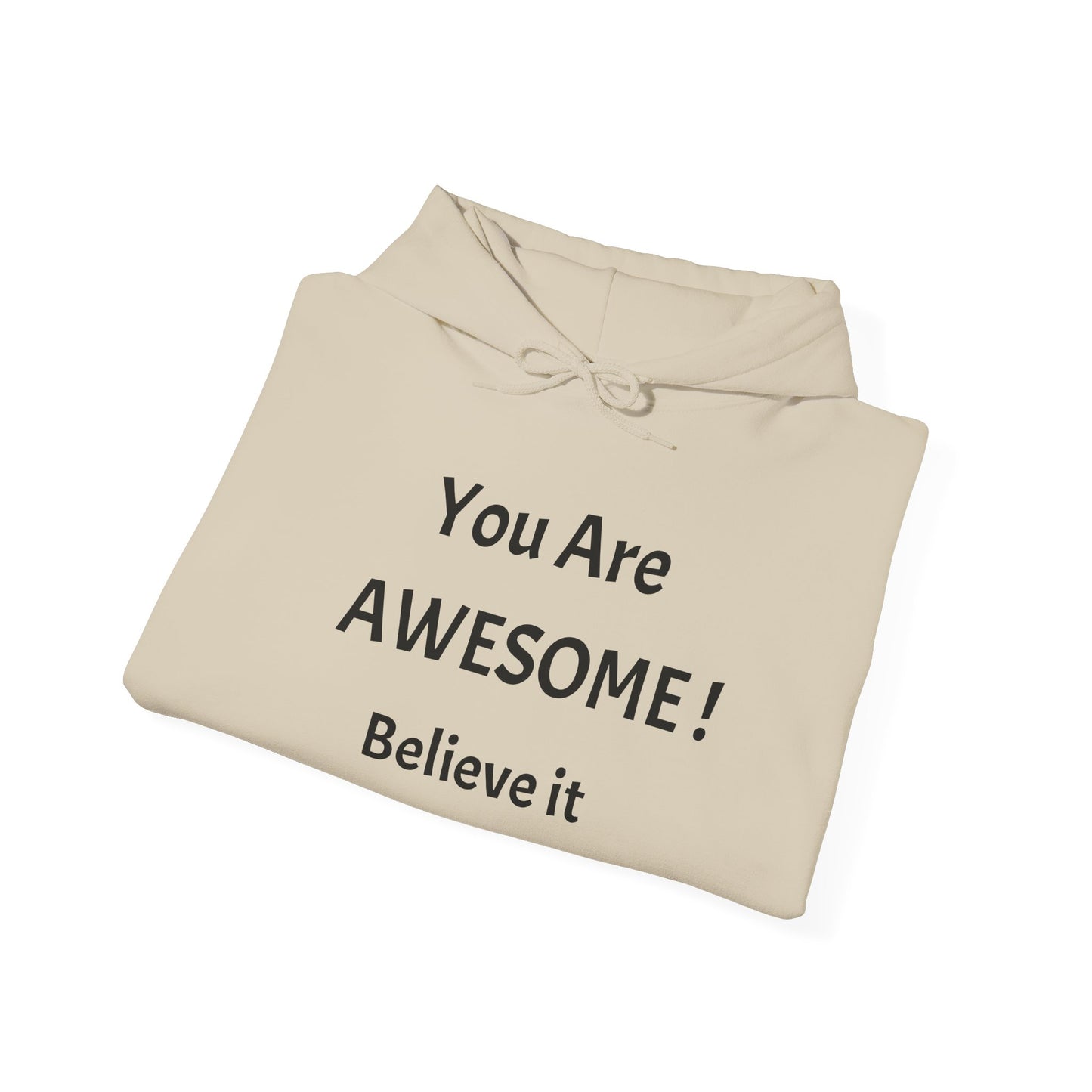 You Are AWESOME! Believe It Hoodie