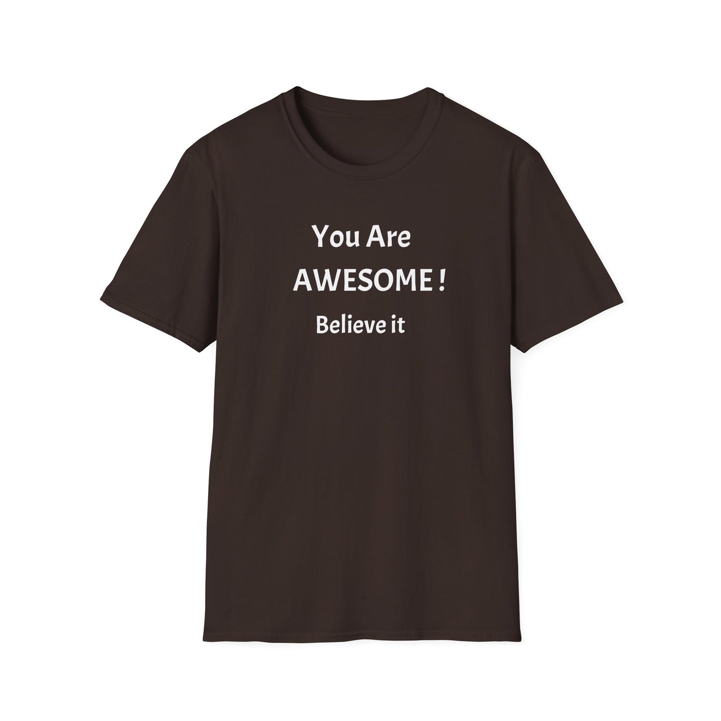 You Are AWESOME! Believe It —T-Shirt