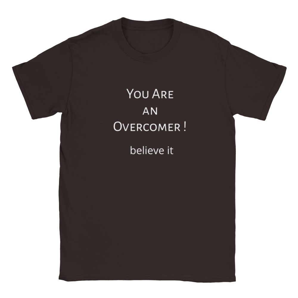 You are an Overcomer! Classic Kids Crewneck T-shirt. Wear it and share it forward.