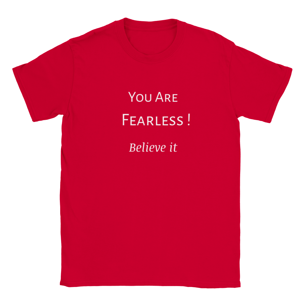 You Are Fearless! Classic Kids Crewneck T-shirt. Wear it and share it forward.