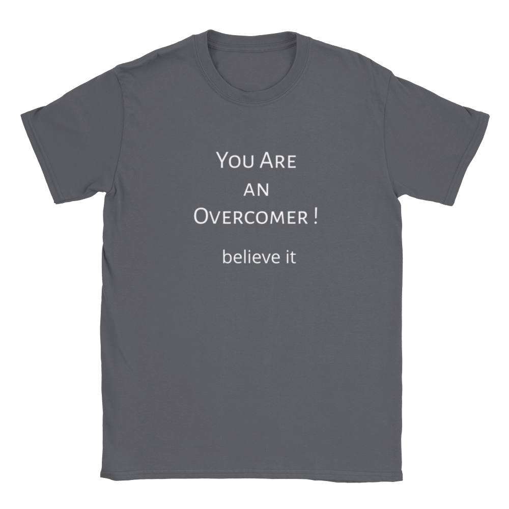 You are an Overcomer! Classic Kids Crewneck T-shirt. Wear it and share it forward.